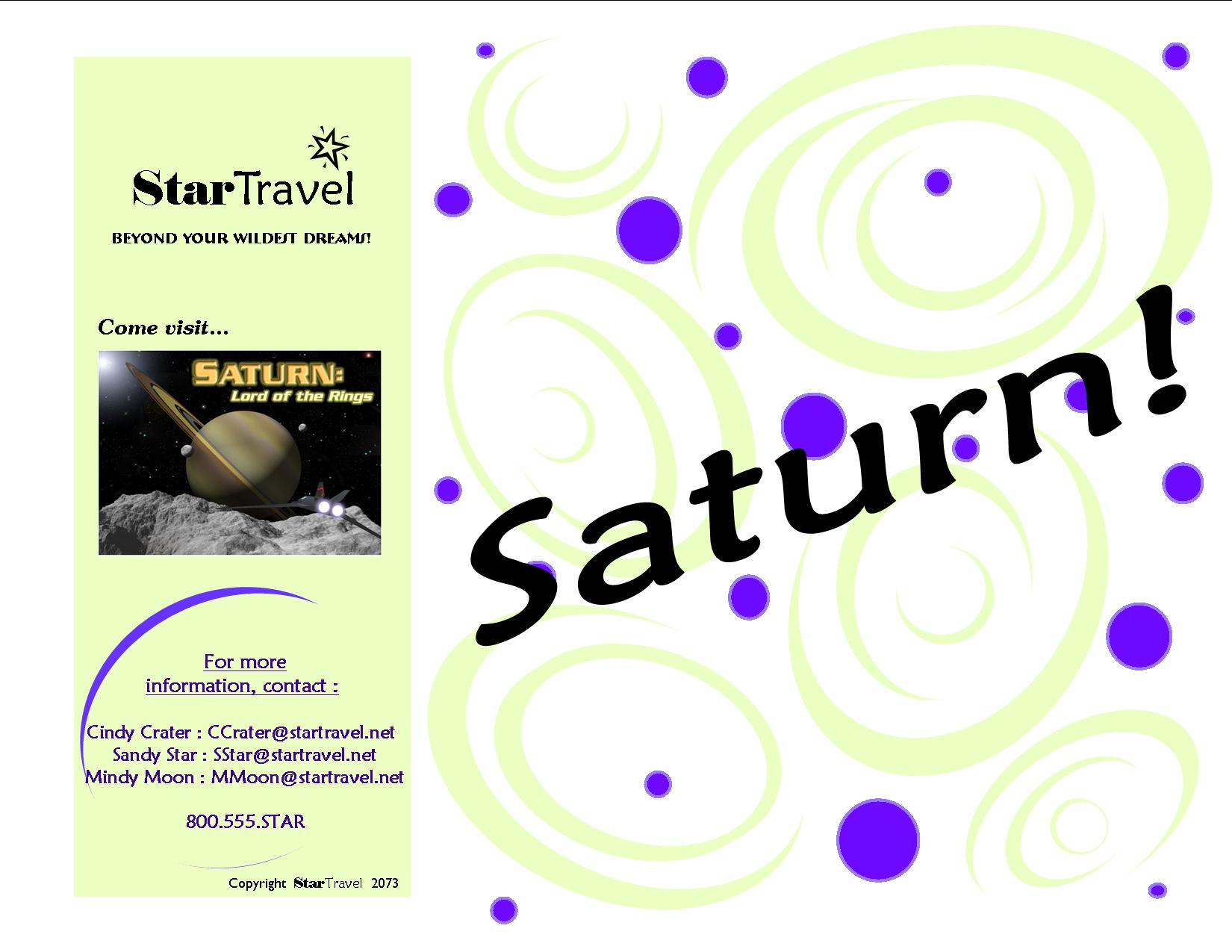 Star Travel Brochure - Page 1